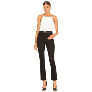 AG Adriano Goldschmied High Rise Alexxis Slim Black Jeans Revolve 25 NWT